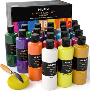 The 11 Best Acrylic Paints in 2023 (Including from Brands Such as Liquitex  BASICS and Fantastory)