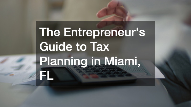 The Entrepreneurs Guide to Tax Planning in Miami, FL