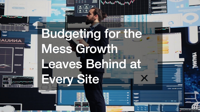 Budgeting for the Mess Growth Leaves Behind at Every Site